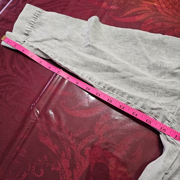 Jane & Delancey Vintage-Style Light Gray Washed Denim-Look Tunic Sz 1X Lagenlook - Picture 7 of 9